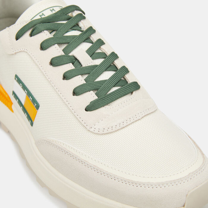 Tommy Hilfiger Men's Tech Runer Shoe Green image number 4