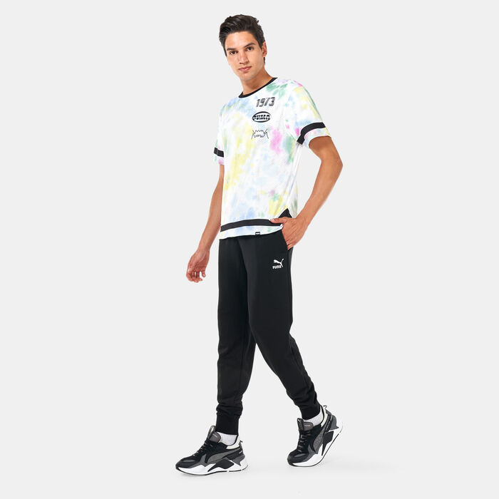 PUMA Men's Classics Cuffed Sweatpants Black PUMA Men's Classics Cuffed Sweatpants Black image number 2