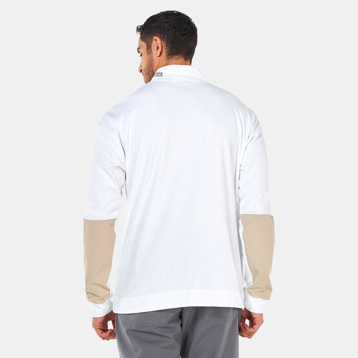 Columbia Men's Ballistic Ridge™ Long Sleeve T-Shirt White Columbia Men's Ballistic Ridge™ Long Sleeve T-Shirt White image number 1