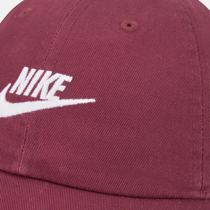 Nike Club Unstructured Futura Wash Cap Maroon image number 2