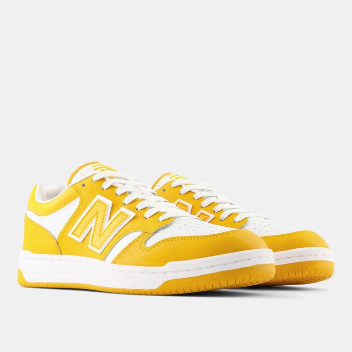 New Balance Men's BB480 Shoe yellow image number 1