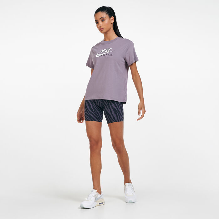 Nike Women's One 7-inch Shorts Black Nike Women's One 7-inch Shorts Black image number 2