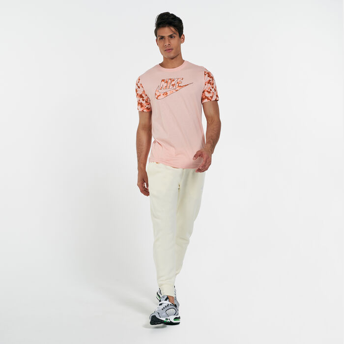 Nike Men's Sportswear Futura Club T-Shirt Orange Nike Men's Sportswear Futura Club T-Shirt Orange image number 2