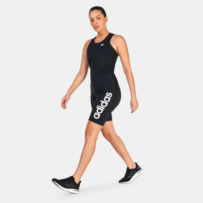 adidas Women's Own the Run Running Tank Top Black image number 2