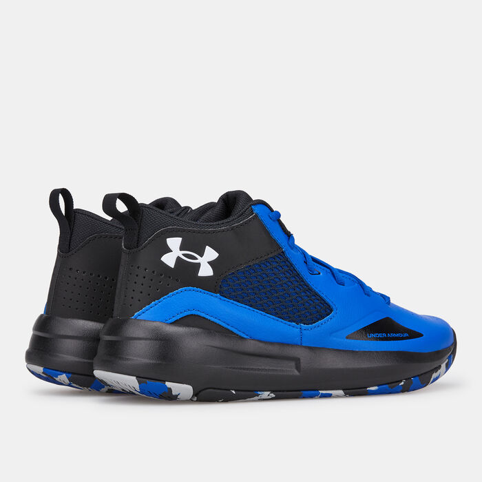 Under Armour Lockdown 5 Basketball Shoe Blue image number 2