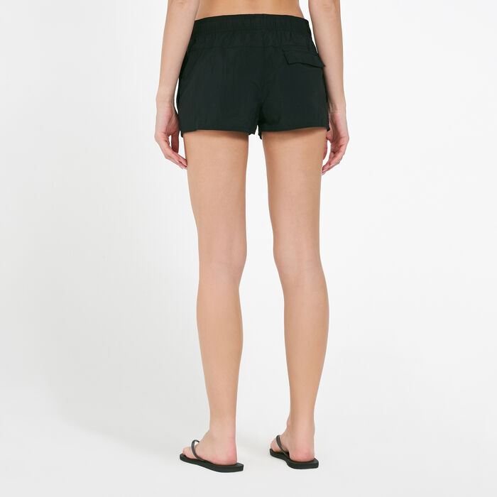 Speedo Women's Essential Swimming Shorts Black Speedo Women's Essential Swimming Shorts Black image number 1
