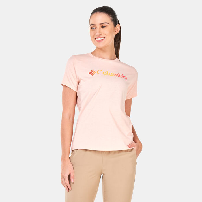 Columbia Women's Sun Trek Graphic T-Shirt Pink Columbia Women's Sun Trek Graphic T-Shirt Pink image number 0