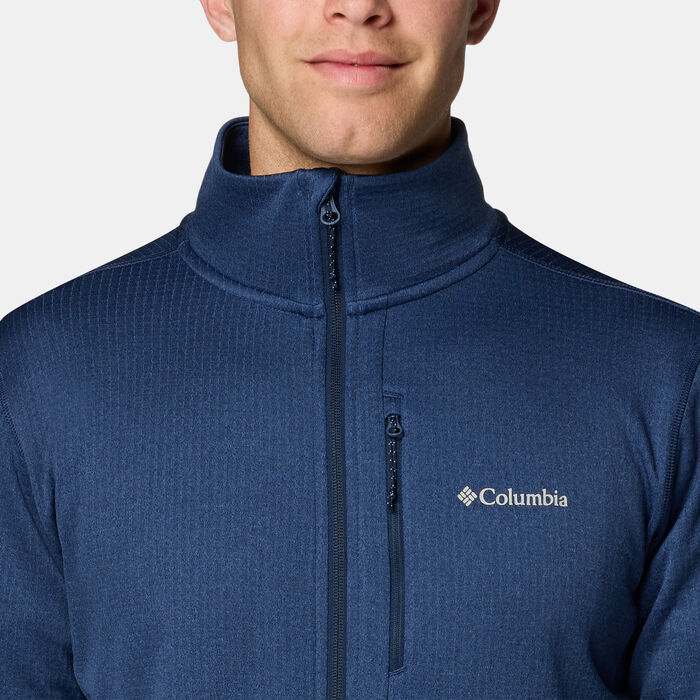 Columbia Men's Park View™ Full Zip Fleece Jacket Blue Columbia Men's Park View™ Full Zip Fleece Jacket Blue image number 4