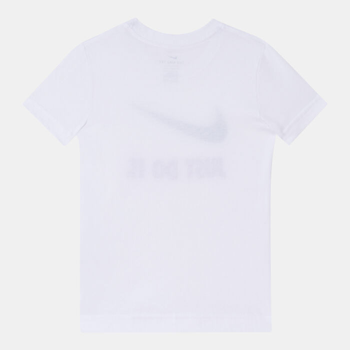 Nike Kids Swoosh T-Shirt Red Nike Kids Swoosh T-Shirt Red image number 1