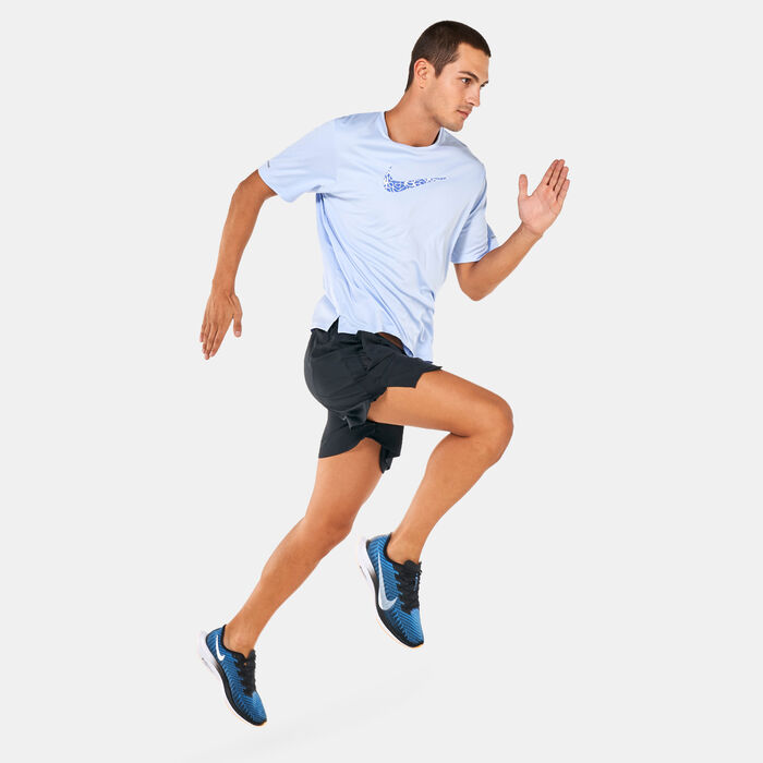 Nike Men's Dri-FIT WR Miller T-Shirt Blue Nike Men's Dri-FIT WR Miller T-Shirt Blue image number 2