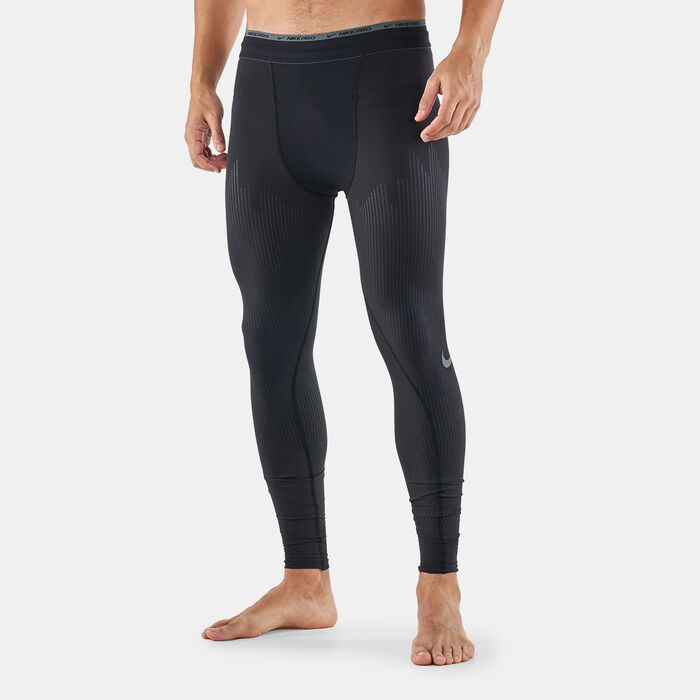 Nike Men's Pro Dri-FIT ADV Recovery Tights Black Nike Men's Pro Dri-FIT ADV Recovery Tights Black image number 0