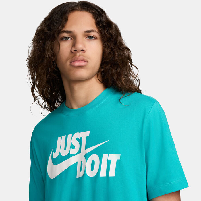 Nike Men's Sportswear JDI T-Shirt Green Nike Men's Sportswear JDI T-Shirt Green image number 3