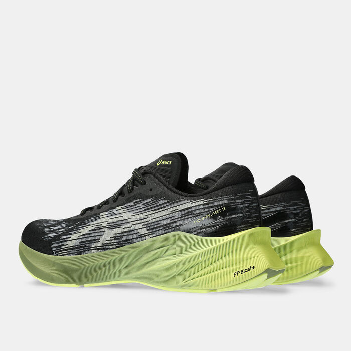 ASICS Men's NOVABLAST 3 Shoe Black ASICS Men's NOVABLAST 3 Shoe Black image number 2