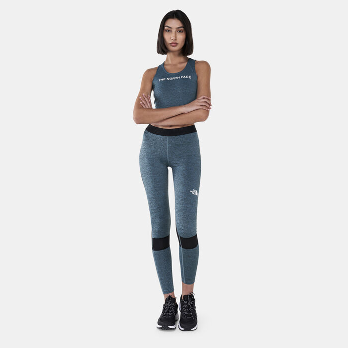 The North Face Women's Mountain Athletics Tanklette Blue The North Face Women's Mountain Athletics Tanklette Blue image number 2