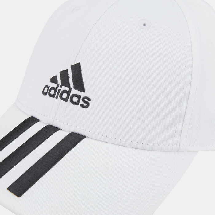 adidas Baseball 3-Stripes Cap White adidas Baseball 3-Stripes Cap White image number 2
