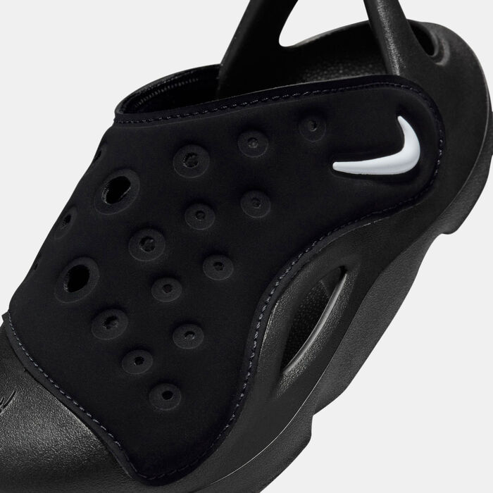 Nike Kids' Aqua Swoosh Sandals Black image number 4