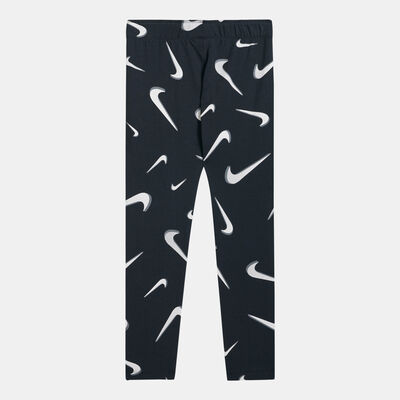 Nike Kids' Sportswear Favorites All Over Leggings (Older Kids) Black