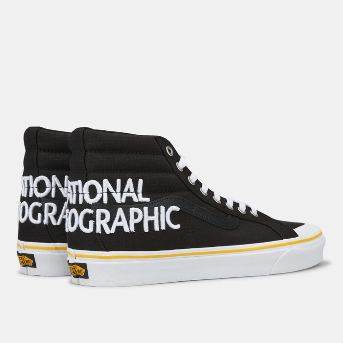 Vans National Geographic SK8-Hi Reissue 138 Unisex Shoe Black Vans National Geographic SK8-Hi Reissue 138 Unisex Shoe Black image number 2