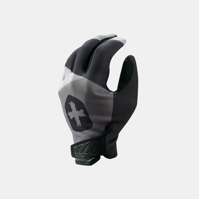 Harbinger Men's Shield Protect Weightlifting Gloves Grey Harbinger Men's Shield Protect Weightlifting Gloves Grey image number 2
