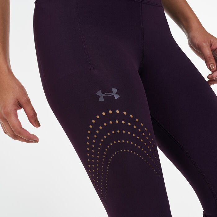 Under Armour Women's UA Speedpocket Leggings Purple image number 3