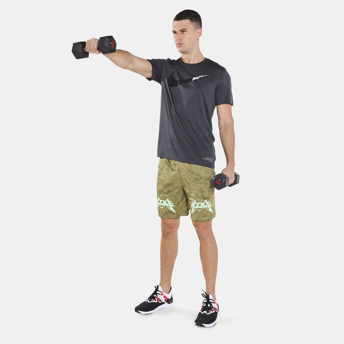 Nike Men's Dri-FIT Training T-Shirt Black image number 2