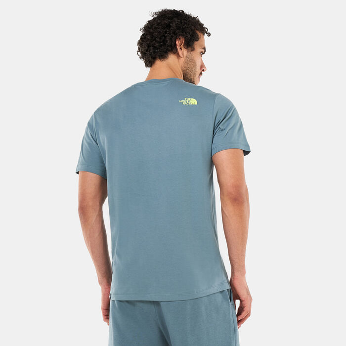 The North Face Men's Coordinates T-Shirt Blue image number 1