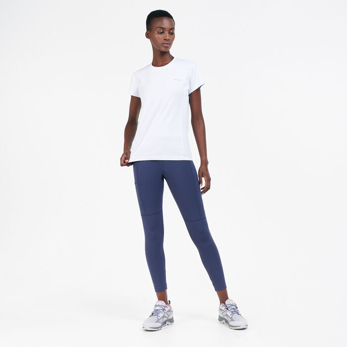 Columbia Women's Zero Ice Cirro-Cool™ T-Shirt White Columbia Women's Zero Ice Cirro-Cool™ T-Shirt White image number 2