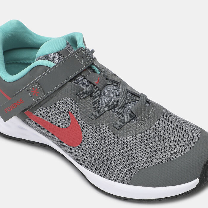Nike Kids' Revolution 6 FlyEase Shoes Grey Nike Kids' Revolution 6 FlyEase Shoes Grey image number 4