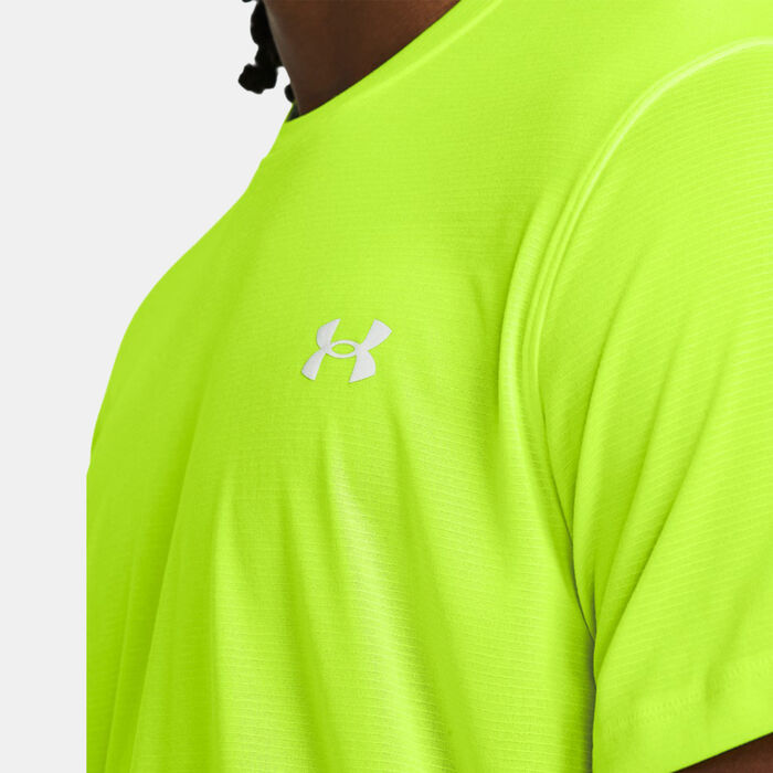 Under Armour Men's Launch Traning T-Shirt yellow image number 2