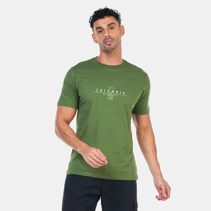Columbia Men's CSC™ Graphic Casual T-Shirt Green Columbia Men's CSC™ Graphic Casual T-Shirt Green image number 0