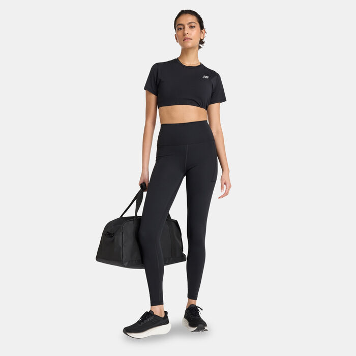 New Balance Women's NB Harmony Leggings Purple New Balance Women's NB Harmony Leggings Purple image number 2