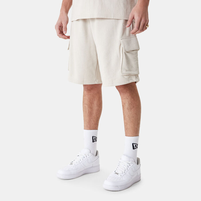 New Era Men's Essentials Cargo Shorts Beige New Era Men's Essentials Cargo Shorts Beige image number 0