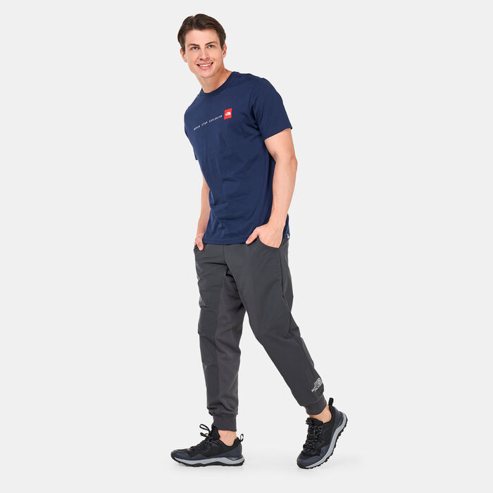The North Face Men's Never Stop Exploring T-Shirt Blue The North Face Men's Never Stop Exploring T-Shirt Blue image number 2
