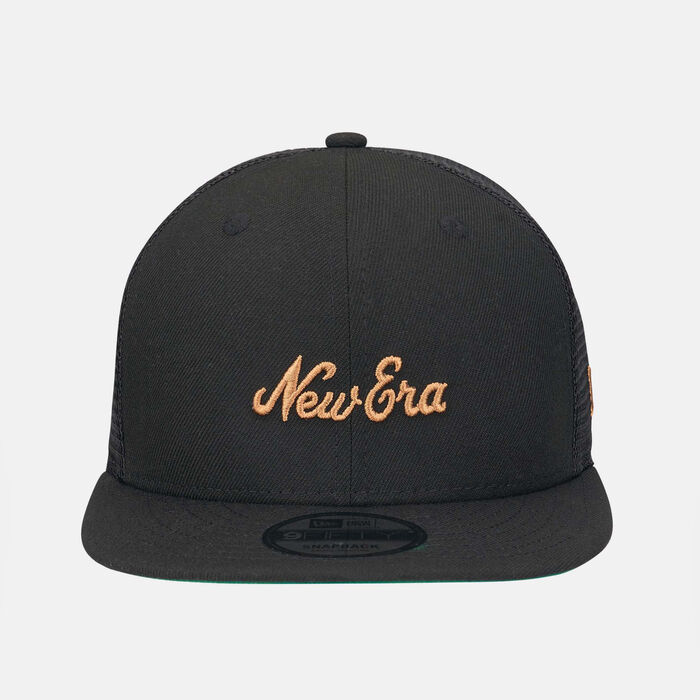 New Era Men's New World 9FIFTY Trucker Cap Black New Era Men's New World 9FIFTY Trucker Cap Black image number 0