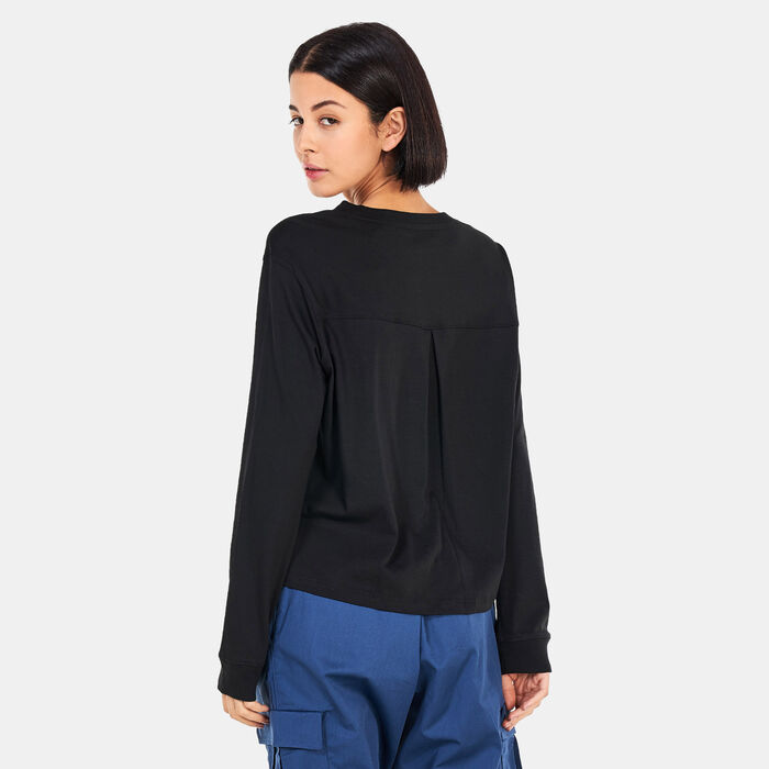 Timberland Women's Supima T-Shirt Black Timberland Women's Supima T-Shirt Black image number 1