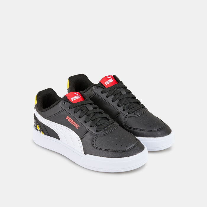 PUMA Kids' Caven SMILEYWORLD Shoe (Older Kids) Black PUMA Kids' Caven SMILEYWORLD Shoe (Older Kids) Black image number 1