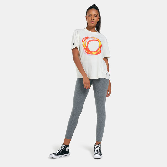 Converse Crackle Crossover T-Shirt Multi Converse Crackle Crossover T-Shirt Multi image number 3