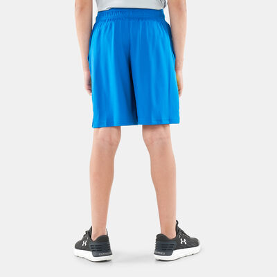 Under Armour Kids' UA Prototype 2.0 Logo Shorts Blue