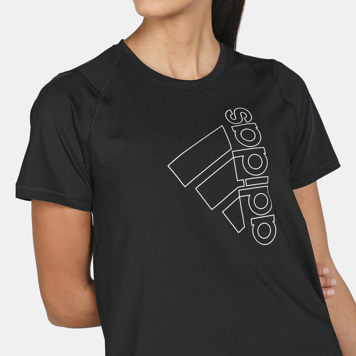 adidas Women's Badge of Sport T-Shirt Black adidas Women's Badge of Sport T-Shirt Black image number 3