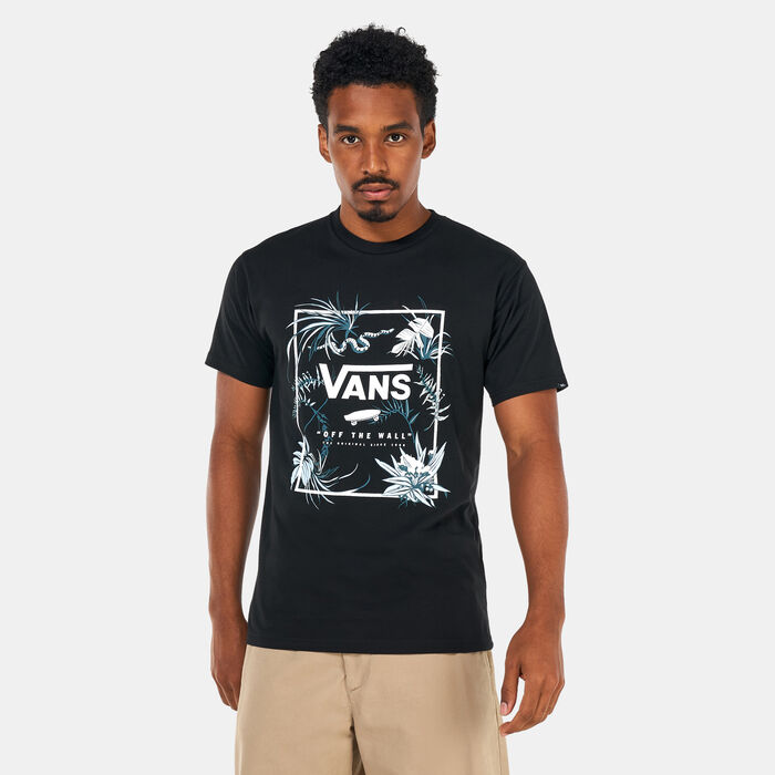 Vans Men's Classic Print Box T-Shirt Black image number 0