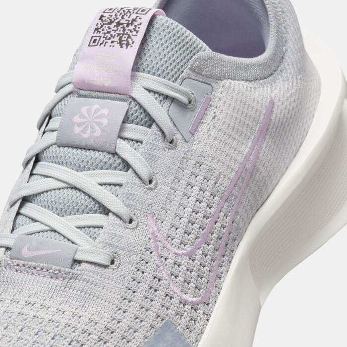 Nike Women's Interact Road Running Shoes Grey image number 4