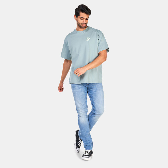 Converse Men's Enjoy The Breeze T-Shirt Grey image number 2