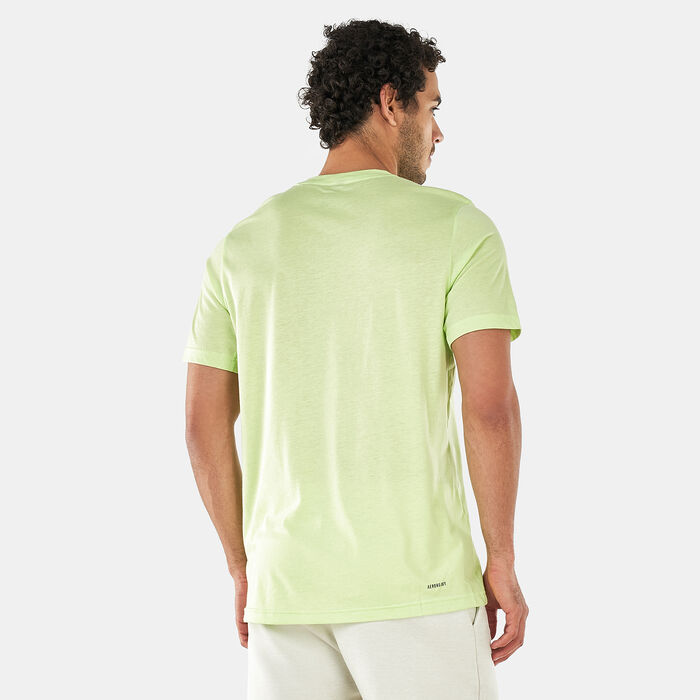 adidas Men’s AEROREADY Designed To Move FeelReady Sport T-Shirt Green adidas Men’s AEROREADY Designed To Move FeelReady Sport T-Shirt Green image number 1