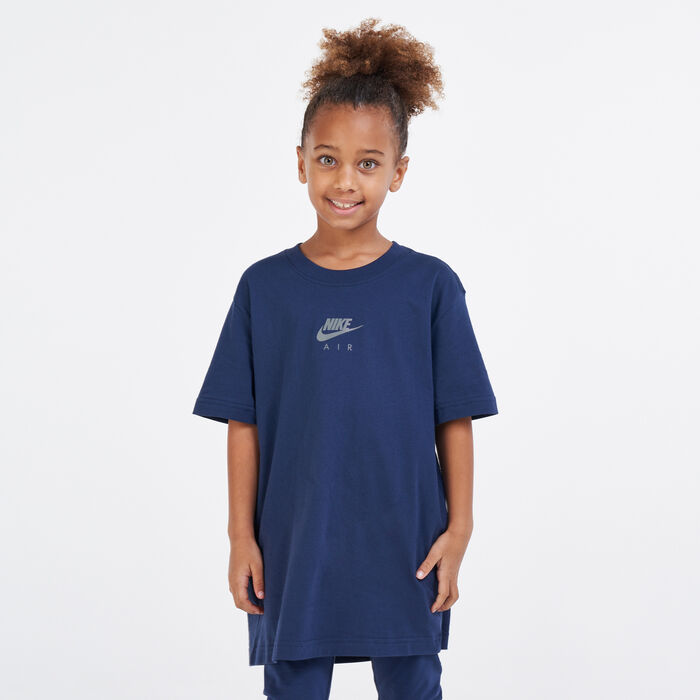 Nike Kids' Air Sportswear T-Shirt Blue Nike Kids' Air Sportswear T-Shirt Blue image number 0