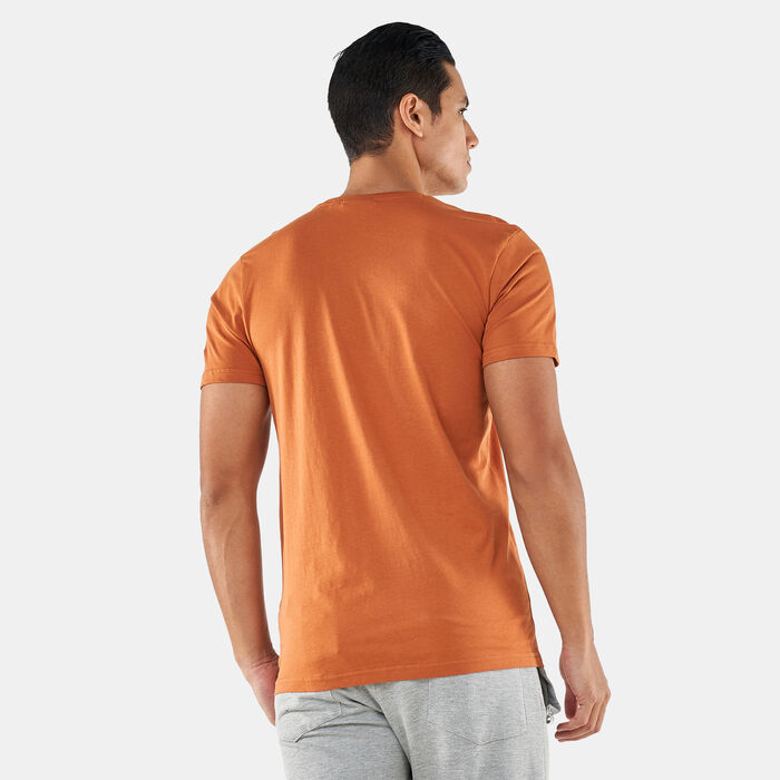 New Era Men's MLB New York Yankees Team Logo T-Shirt Brown New Era Men's MLB New York Yankees Team Logo T-Shirt Brown image number 1