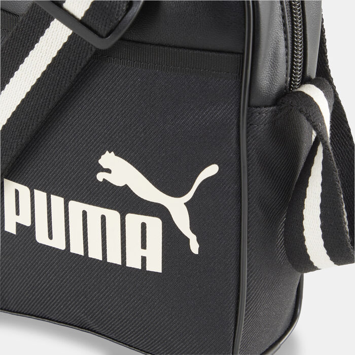PUMA Men's Campus Compact Portable Bag Black PUMA Men's Campus Compact Portable Bag Black image number 2