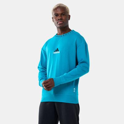 adidas Men's Real Madrid Icons Sweatshirt Green