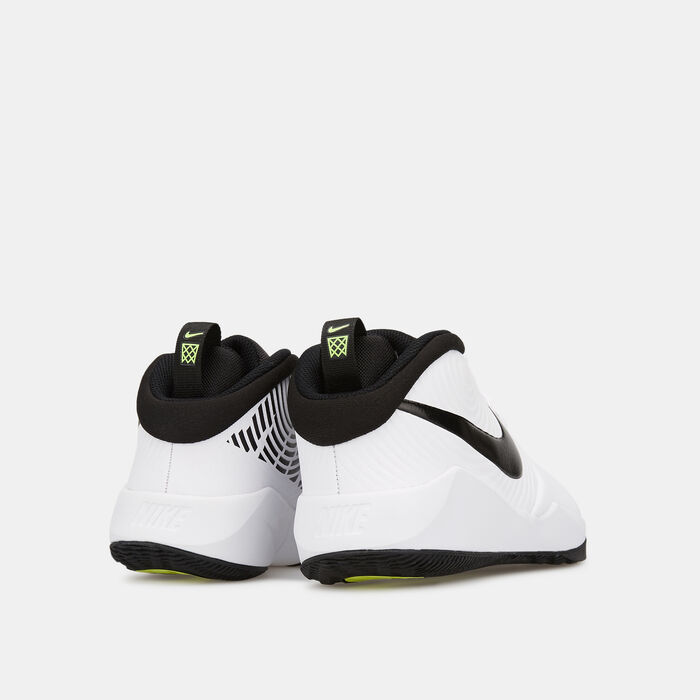 Nike Kids' Team Hustle D9 Shoe (Older Kids) White Nike Kids' Team Hustle D9 Shoe (Older Kids) White image number 2
