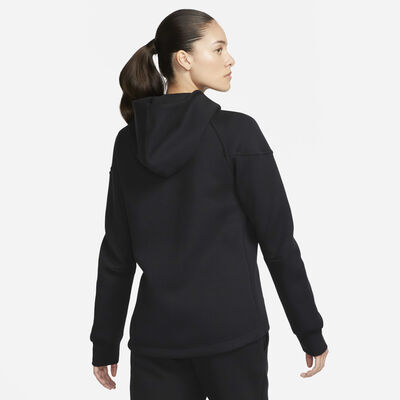 Nike Women's Sportswear Tech Fleece Windrunner Full-Zip Hoodie Black