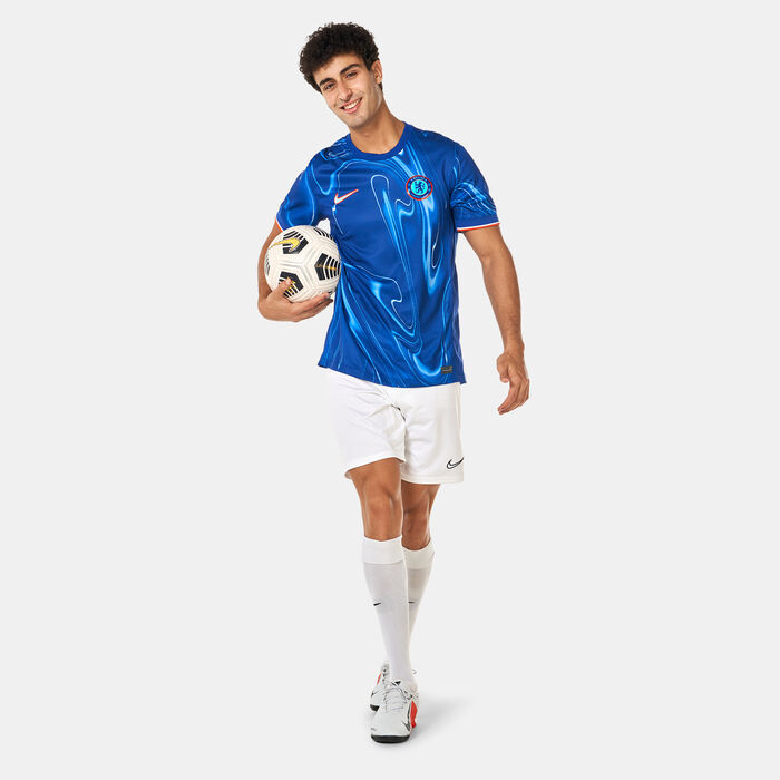Nike Men's Chelsea 24/25 Home Replica Football Jersey Blue Nike Men's Chelsea 24/25 Home Replica Football Jersey Blue image number 2